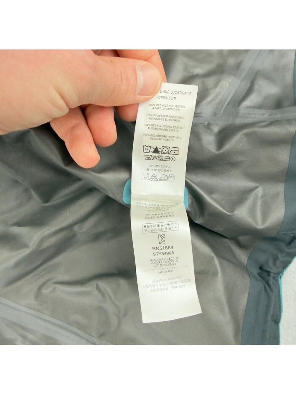 Patagonia NWT Women's Size Small Calcite Gore-tex Jacket 84995 Style Number - Picture 10 of 16